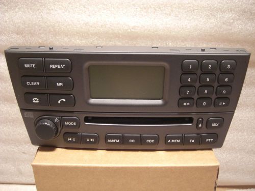 2004 - 2006 jaguar x-type cd player phone control radio oem