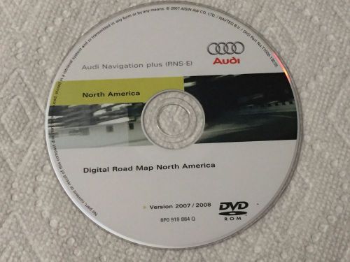 2005 2006 2007 2008 audi a4 s4 rs4 quattro rns-e navigation dvd map u.s canada