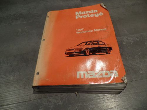 1997 mazda protege workshop service manual