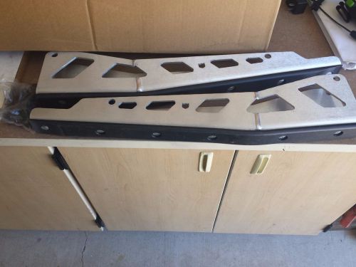 Rzr xp900/rzr xp900 4 rear trailing arm skid plates