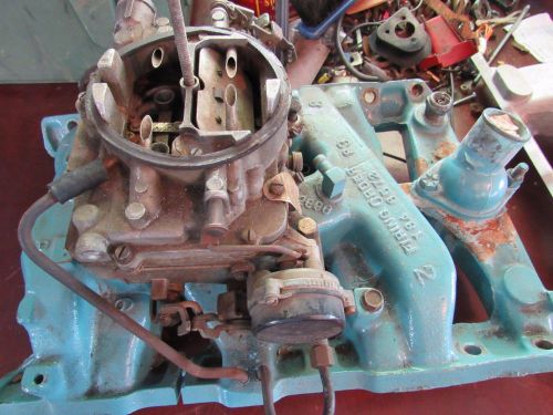 1965 - 1966  pontiac gto lemans bonneville grand prix carburetor intake 421  389