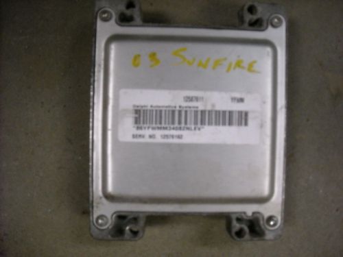 03 alero grand am cavalier sunfire ecm # 12576162