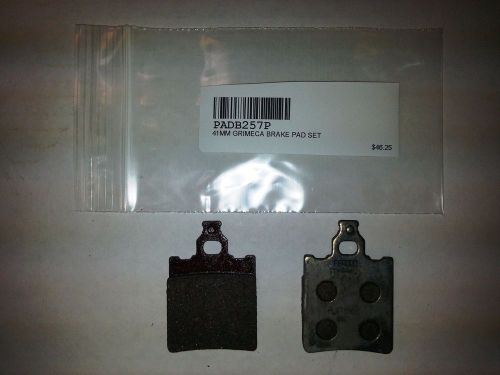Pmfr b257p 41mm caliper grimeca disc disk brake pads dragbike rc comp kosman