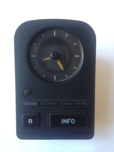Used genuine 9000 saab clock electronic display control