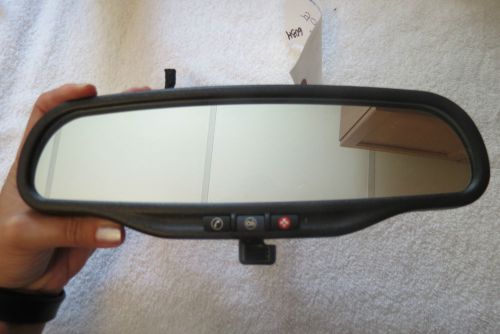 09 10 11 12 13 chevrolet tahoe rear view mirror w/manual dim, onstar oem 603m
