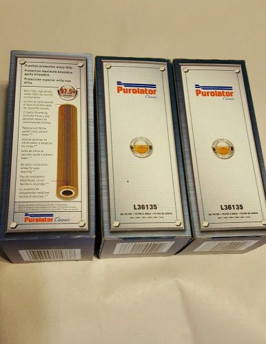Engine oil filters purolator l36135