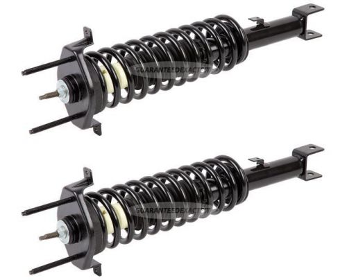 Pair brand new complete rear left &amp; right strut shock coil spring assembly
