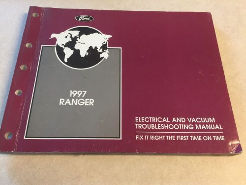 1997 ranger truck ford wiring diagram evtm repair manual 97