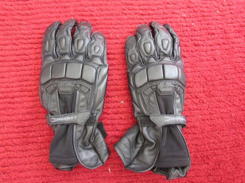 Nwot joe rocket blaster leather gloves large new never worn