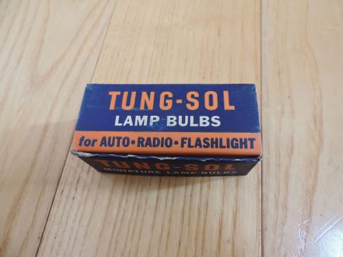 Tungsol vintage auto  radio flashlight light bulbs nos free shipping