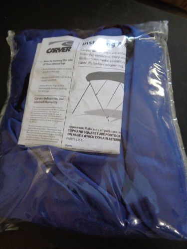 Carver bimini top and boot 5469o bolt blue 6&#039; x 67&#034; (canvas &amp; storage boot only)
