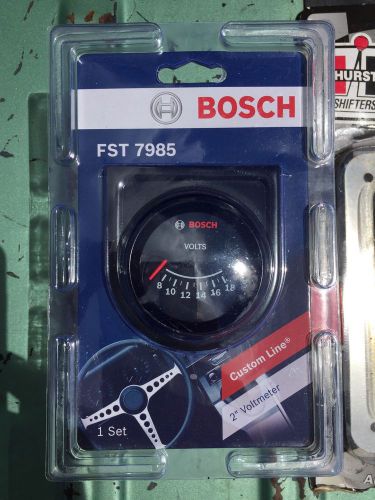 Bosch volt meter with bracket - fst 7985