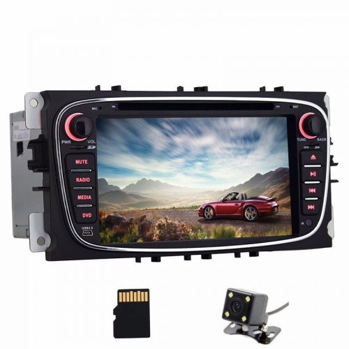 Quad core android 4.4 wifi car dvd gps navi player for ford focus transit mondeo