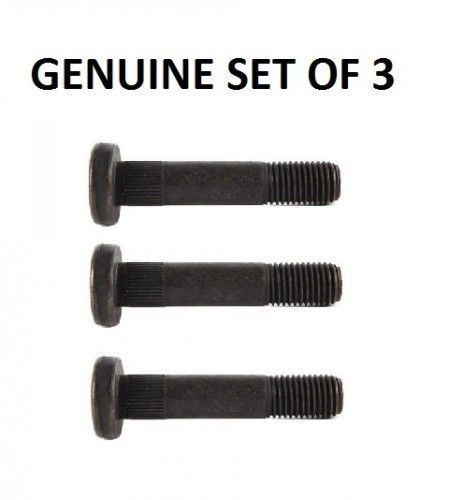 Genuine bmw e36 318i 318ic 318is 318ti set of 3 bolts for driveshaft flex disc