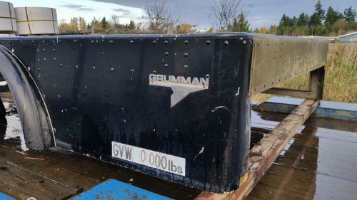 Grumman krew kab aluminum flatbed truck body