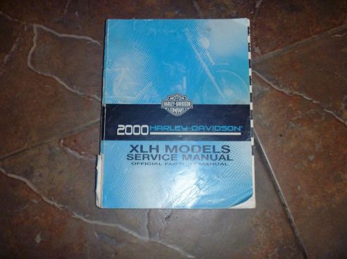 Harley-davidson 2000 xlh / models service manual