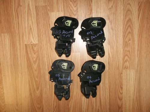 03-07 honda accord trunk latch rear deck lid release lock