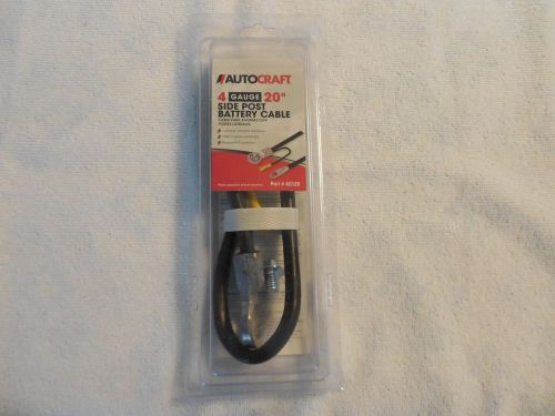 Autocraft 20"-4ga negative battery cable for side post