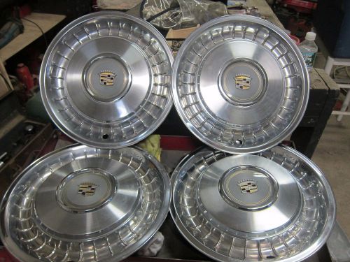 15&#034; cadillac wheel caps set of 4