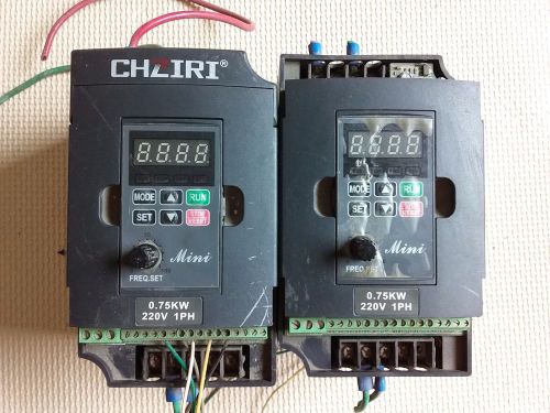 Purple sunset inverter zvf11-m0007s2 0.75kw 220v 2pcs used