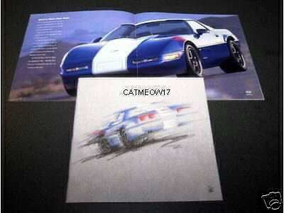 Corvette 1996 dealer sale brochure grand sport gm c4 96