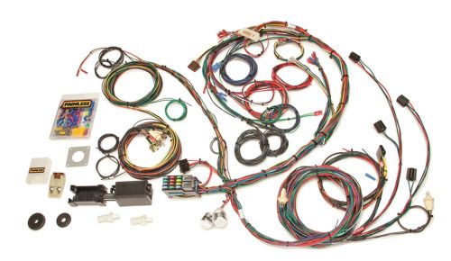 Painless wiring 20122 24 circuit direct fit mustang chassis harness fits mustang