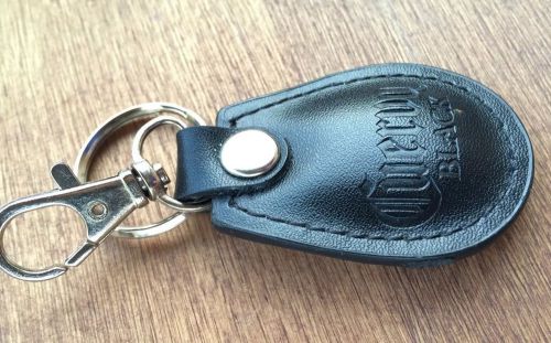 Cuervo black tequila leather key ring key chain