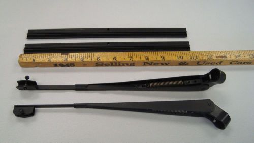 11" wiper blade set w/ wiper arm 2pcs ea 12339505 12339504 m998 humvee hmmwv