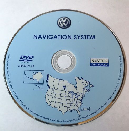 Volkswagen navigation genuine  disc s0022-0070-808