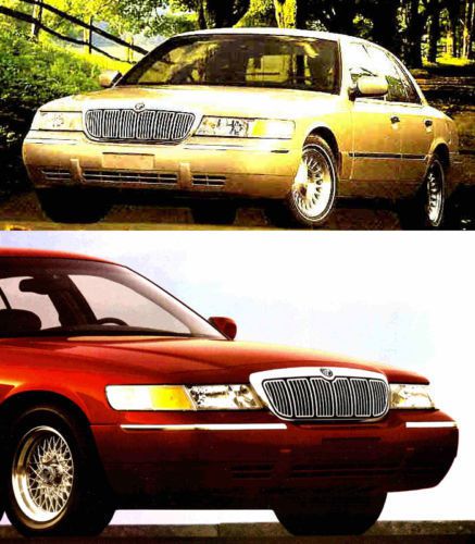 1998 MERCURY GRAND MARQUIS BROCHURE -GRAND MARQUIS GS-GRAND MARQUIS LS, US $14.99, image 2