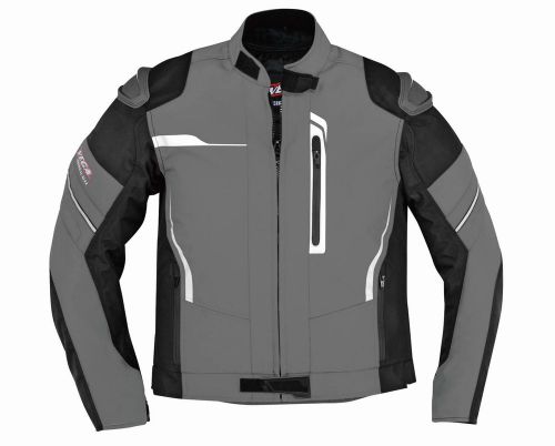 New vega monarch mens waterproof jacket, dark gray, med/md