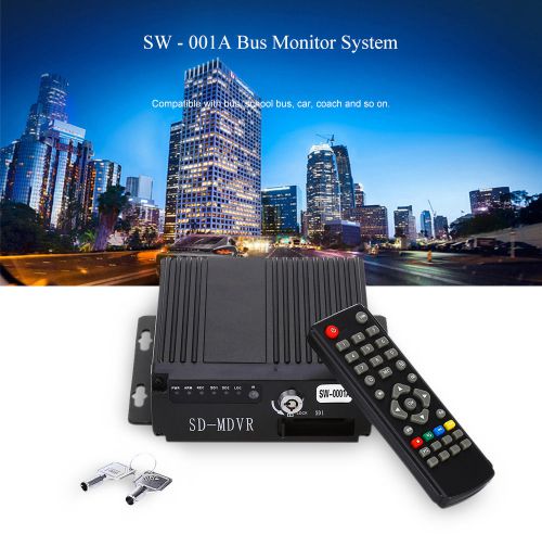 Sw-001a 720p hd bus gps monitor system g-sensor ir night vision for car vehicles