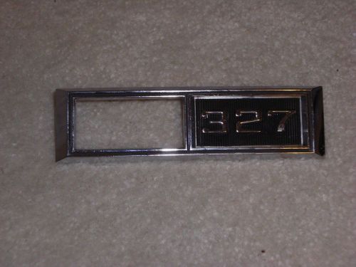 68 chevelle / ss / malibu 327 side marker bezel -  new oer