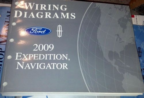 2009 ford expedition lincoln navigator factory wiring diagrams manual
