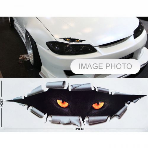 39x13cm Creative Customize Car Auto Film Stickers Accessories / Peeking Monster, C $12.21, image 1