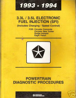Chrysler dodge eagle diagnostic service manual