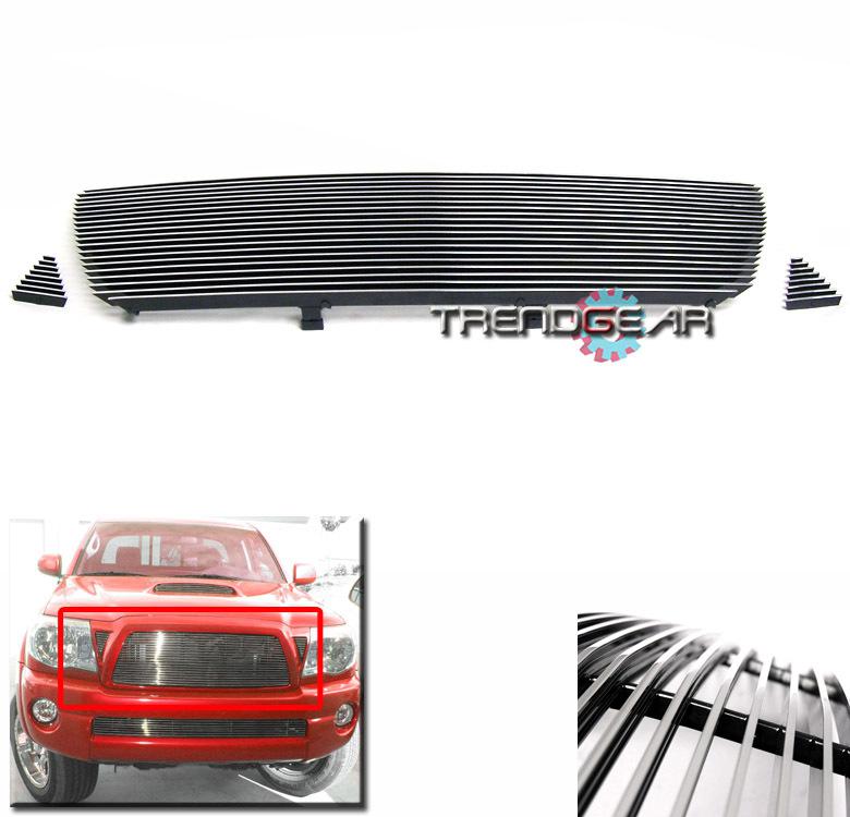 05-11 toyota tacoma pickup truck front upper billet grille 06 07 08 09 10 3pcs