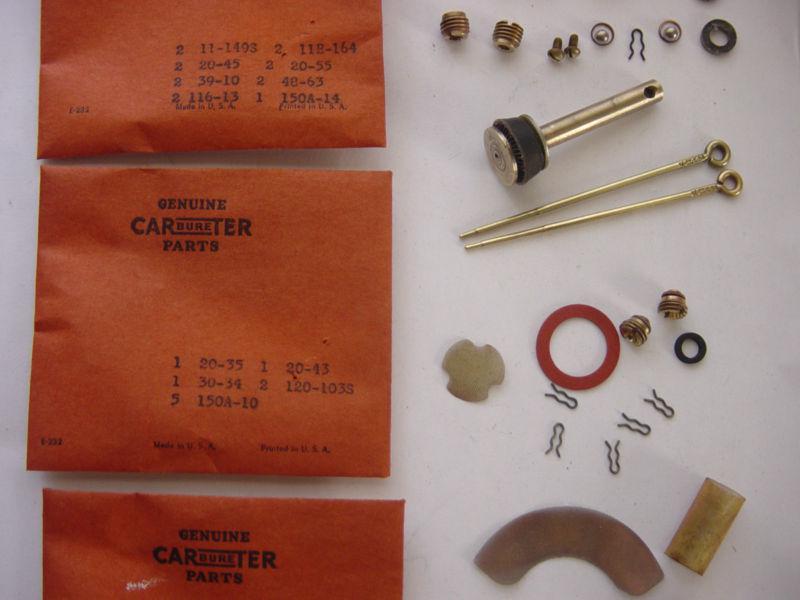 Carb Repair Kit 1940-1946 Pontiac Eight with a Carter WDO Carb# 469S, SM, 540S, US $24.95, image 4