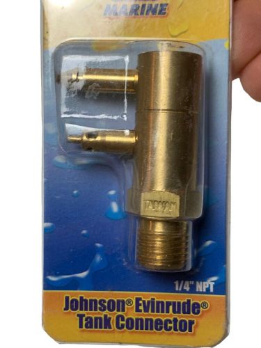 Invincible marine johnson evinrude male tank connector 3089-0063 new