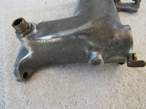 Caille antique outboard motor exhaust mainifold + muffler Liberty Single 1920s, US $49.95, image 7