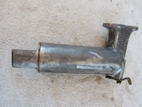 Caille antique outboard motor exhaust mainifold + muffler Liberty Single 1920s, US $49.95, image 9