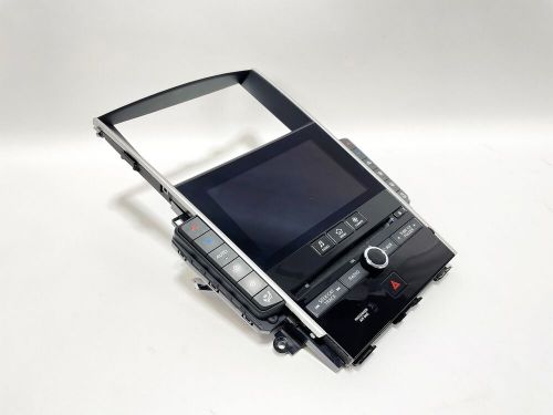 14-20 infiniti q50 front dashboard hvac a/c heater media display module unit oem