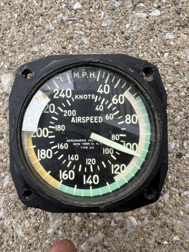 Aeromarine 541 Airspeed Indicator (30-210 Knots), Untested Part, US $64.99, image 5