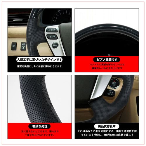 Hydro Dip Carbon Fiber Steering Wheel for Alphard Vellfire GGH20 ANH20 11-14, US $249.00, image 9