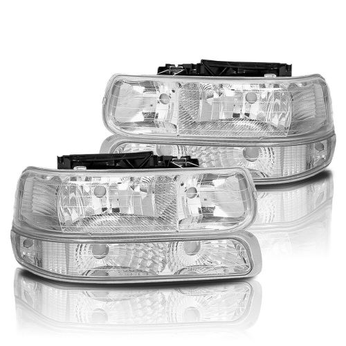 For 1999-2002 Chevy Silverado 1500 2500 3500 Headlight Bumper Light Assembly GA, US $49.00, image 16