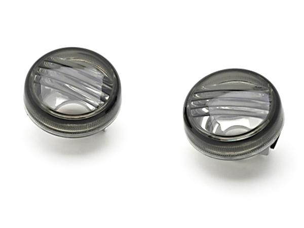Smoke turn signal lens lenses for 2005-2009 suzuki boulevard c90