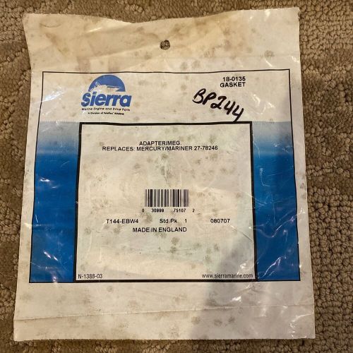 18-0135 Sierra ADAPTER COVER GASKET Replaces Mercury Mariner 27-78246 782461, US $13.00, image 4