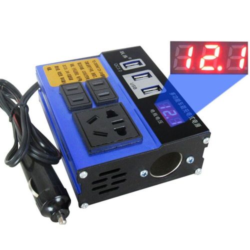 Compact Car Vehicle Power Inverter with 3 USB Ports Reliable Charging Solution, US $30.25, image 12