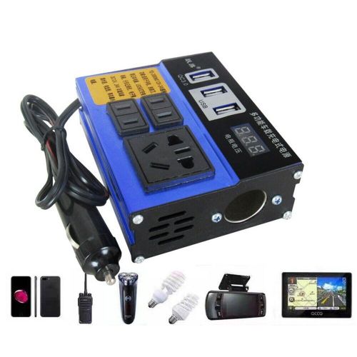 Compact Car Vehicle Power Inverter with 3 USB Ports Reliable Charging Solution, US $30.25, image 14