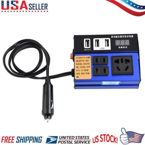 Compact Car Vehicle Power Inverter with 3 USB Ports Reliable Charging Solution, US $30.25, image 21